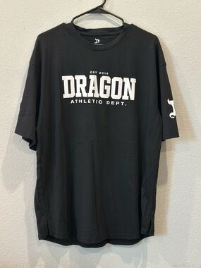 Dragon Pharma Athletic Dept. Men's Black Graphic Tee